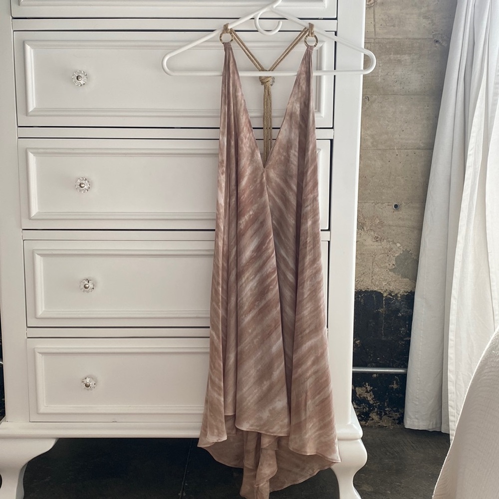Blue Life - Halter Tie Dress